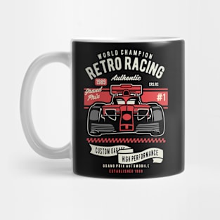 Retro Racing, Vintage Retro Classic Mug